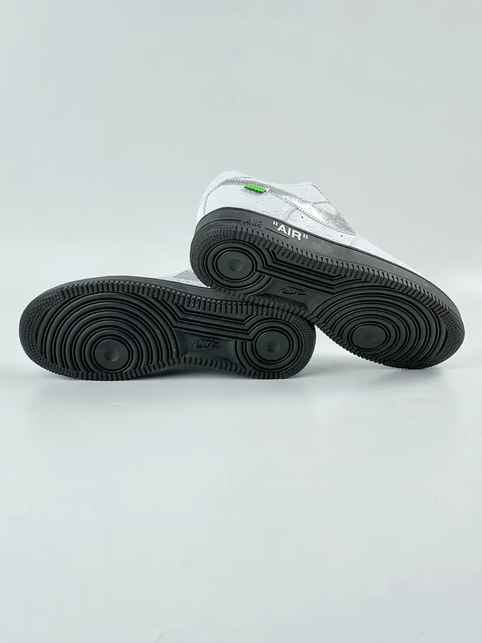 Nike Air Force 1 Low 07 x Louis Vuitton White Silver