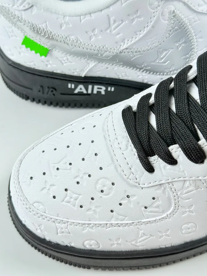 Nike Air Force 1 Low 07 x Louis Vuitton White Silver