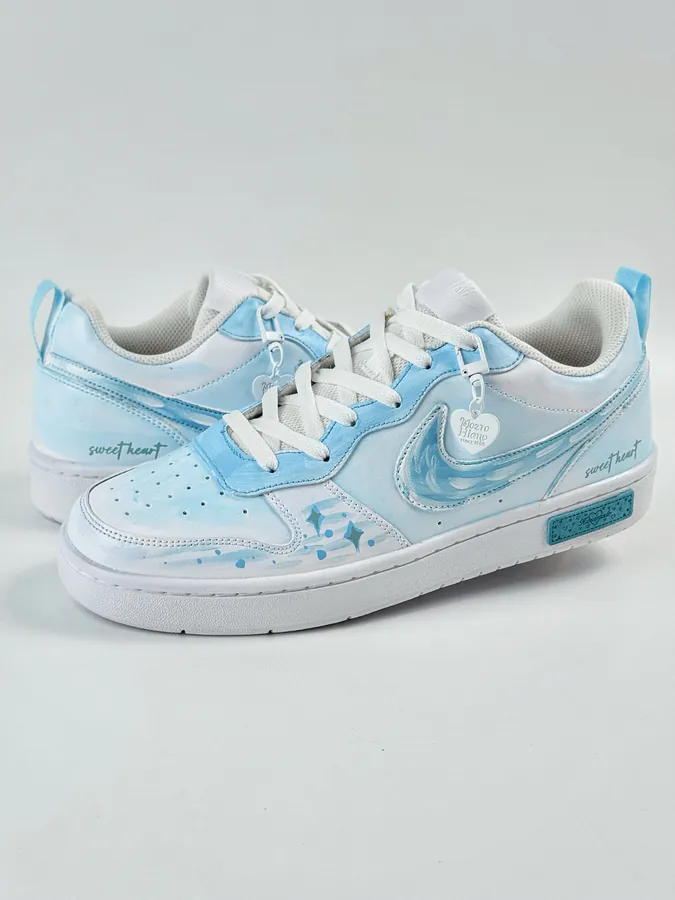OG Version Nike Court Borough Low 2 FP White Blue