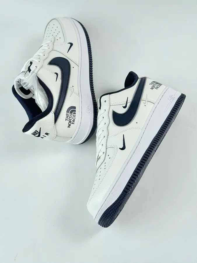 Nike Air Force 1 Low 07 x The North Face White Blue Triple Logo