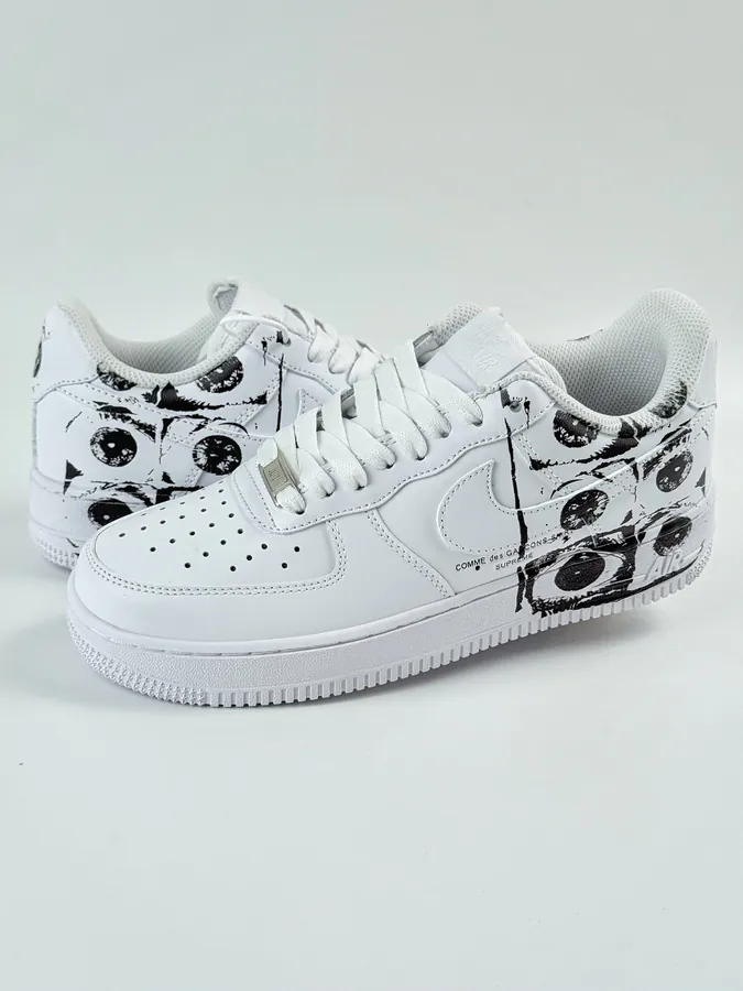 Nike Air Force 1 Low 07 Pure White Graffiti