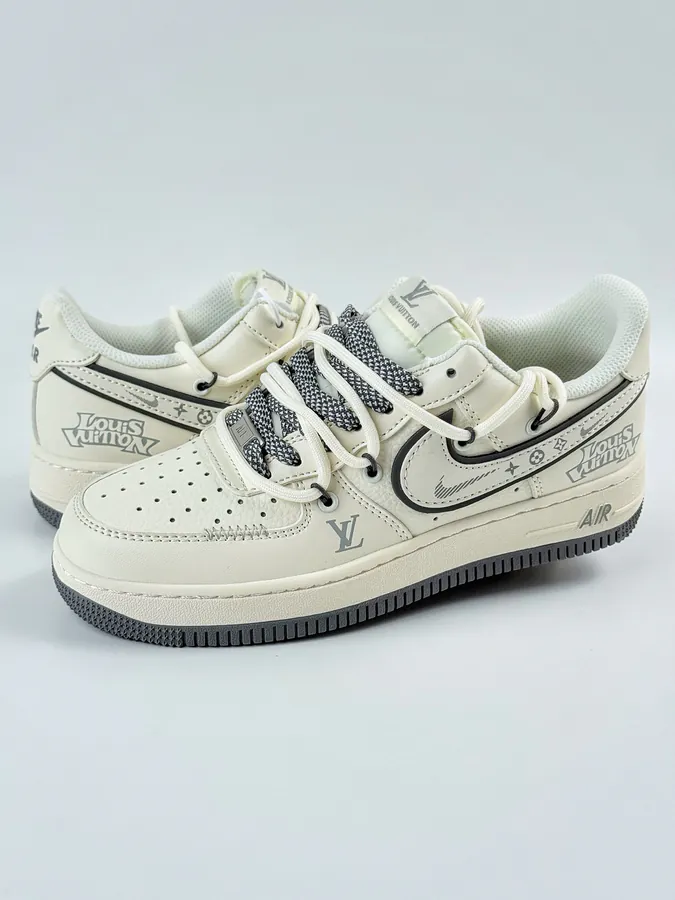 Nike Air Force 1 Low 07 x Louis Vuitton Vintage Style