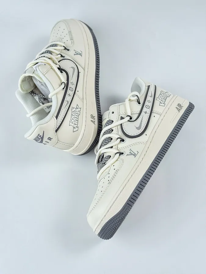 Nike Air Force 1 Low 07 x Louis Vuitton Vintage Style