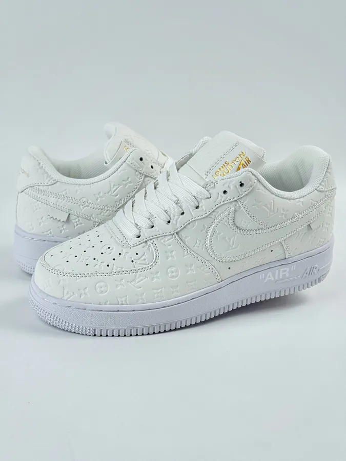 Nike Air Force 1 Low 07 x Louis Vuitton Pure White