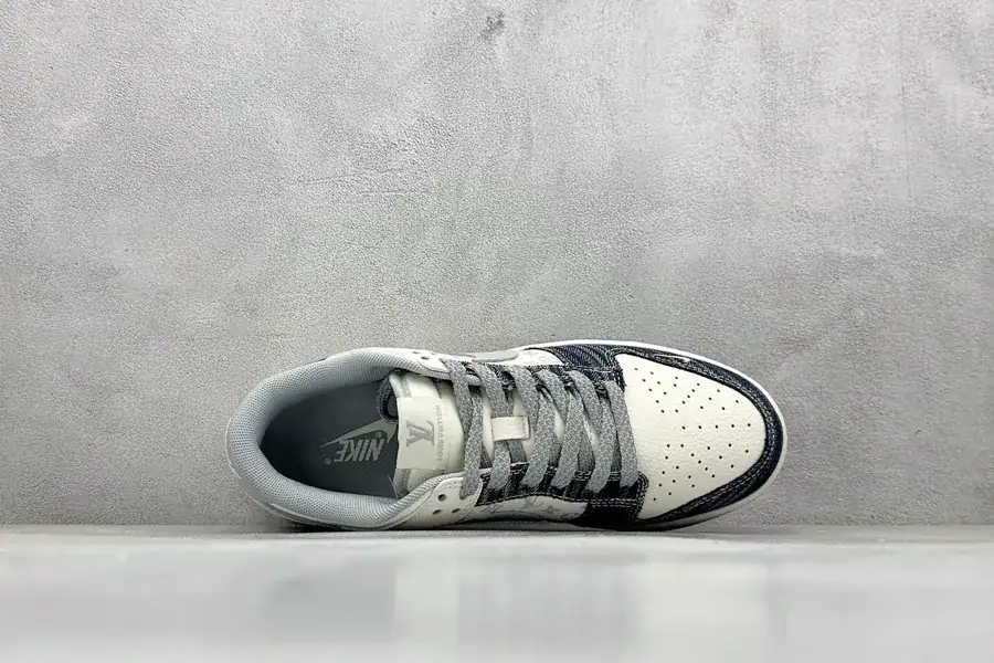 Nike Air Dunk LOW 1 LV Collaboration Vintage Style Bucket Bag