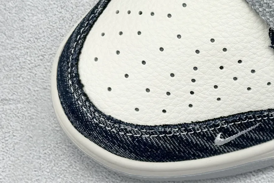 Nike Air Dunk LOW 1 LV Collaboration Vintage Style Bucket Bag
