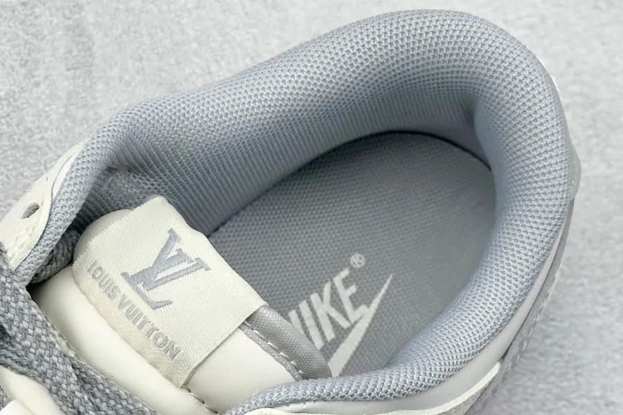 Nike Air Dunk LOW 1 LV Collaboration Vintage Style Bucket Bag