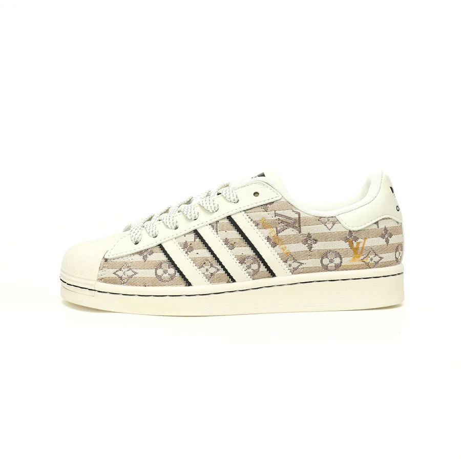 Louis Vuitton x Originals Superstar Monogram Classic Shell Head Low Sneaker