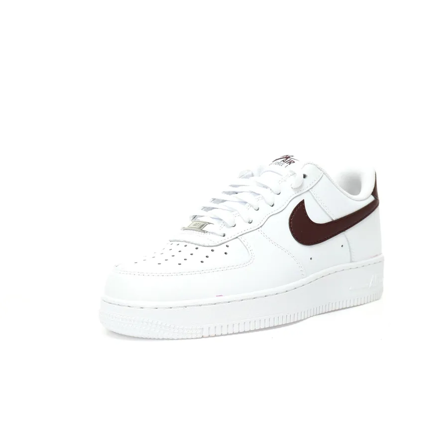 Air Force 1'07 Low White Burgundy Crush