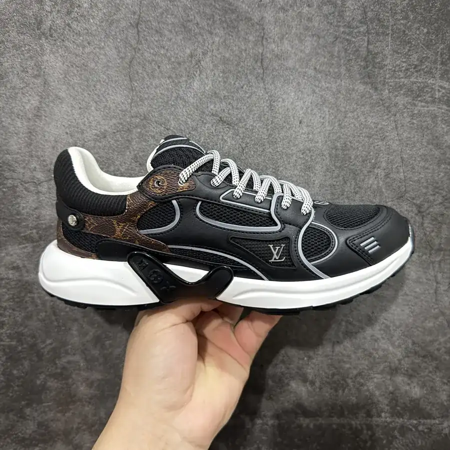 Louis Vuitton Olympia Leather Low Top Casual Shoes