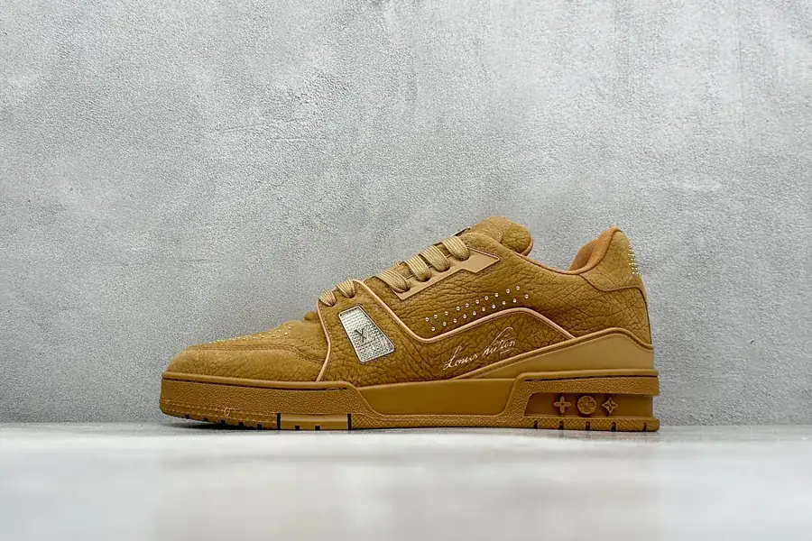 LV Trainer Premium Edition, Authentic Last Shape, High Quality Calfskin