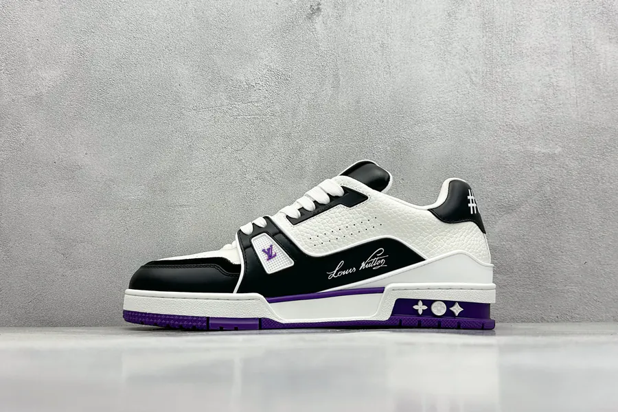 LV Trainer Premium Quality, Authentic Last, Italian Leather