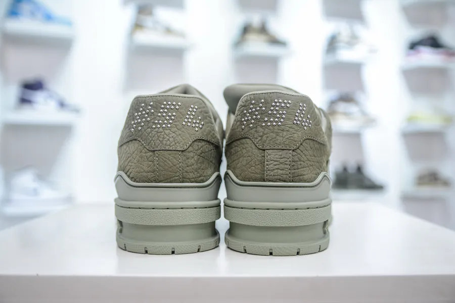 LV Trainer Premium Edition, Authentic Sole, Italian Leather
