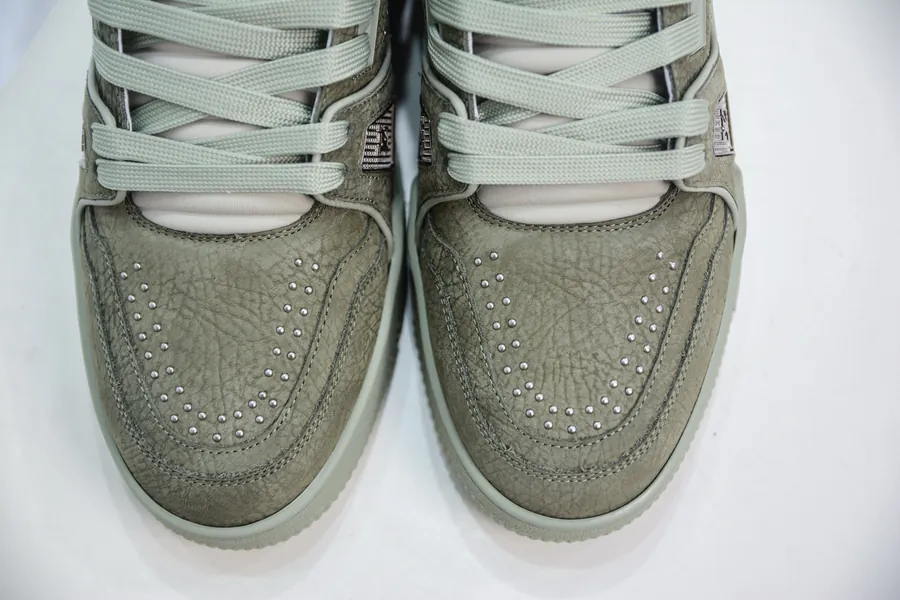 LV Trainer Premium Edition, Authentic Sole, Italian Leather