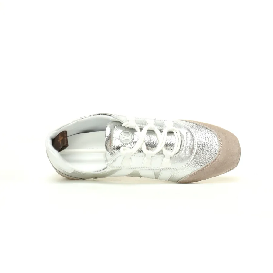 Louis Vuitton Sneakerina Ballet Sneaker Silver Gray White