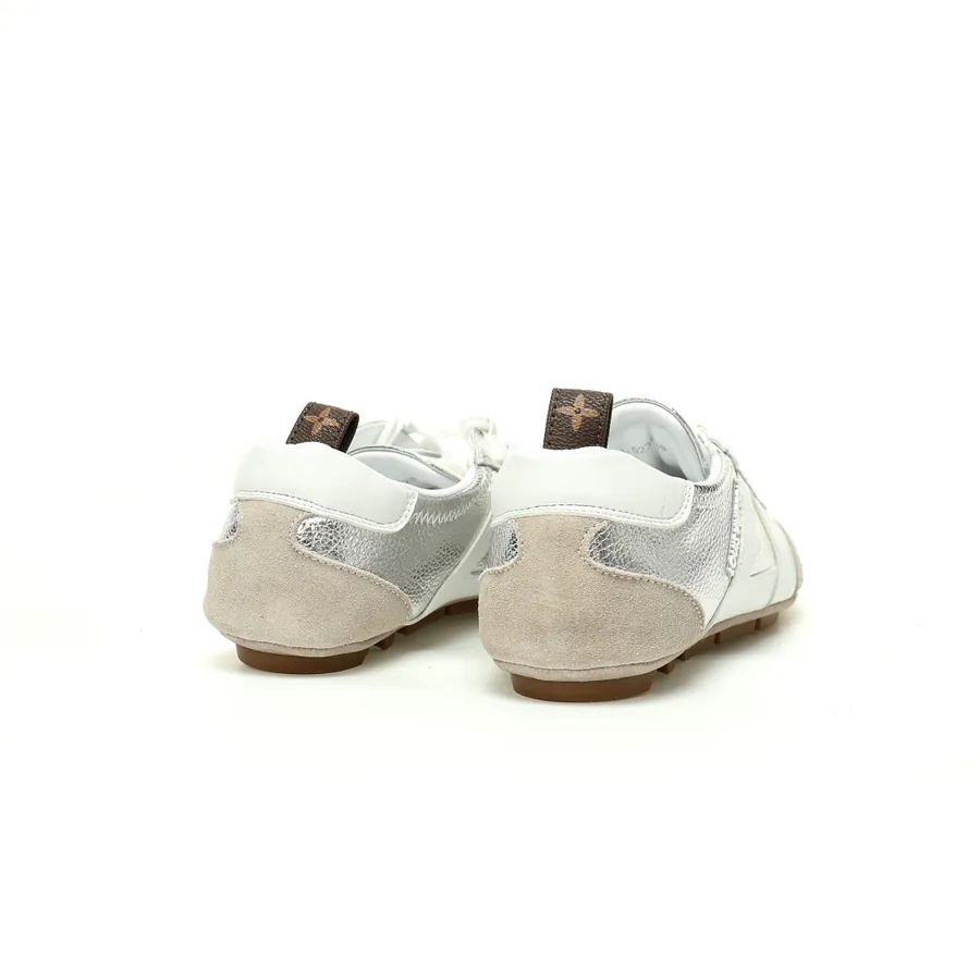 Louis Vuitton Sneakerina Ballet Sneaker Silver Gray White