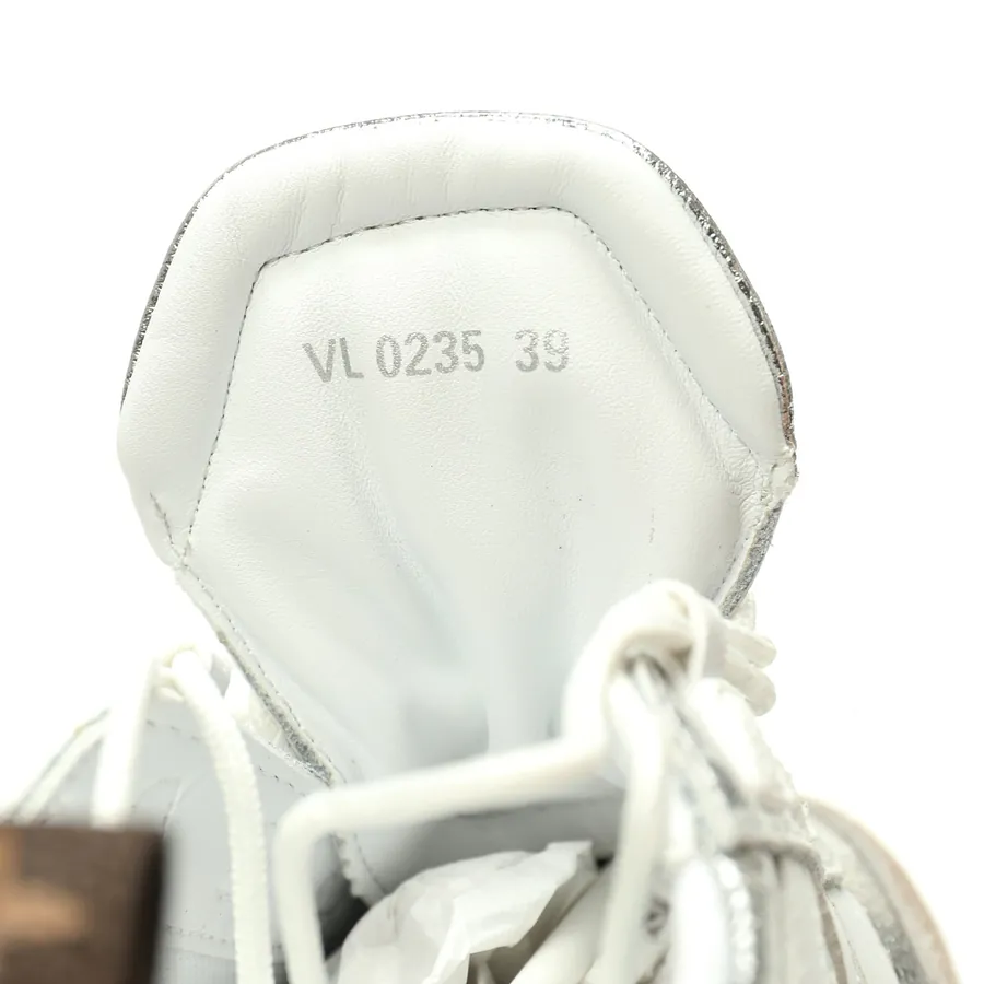 Louis Vuitton Sneakerina Ballet Sneaker Silver Gray White