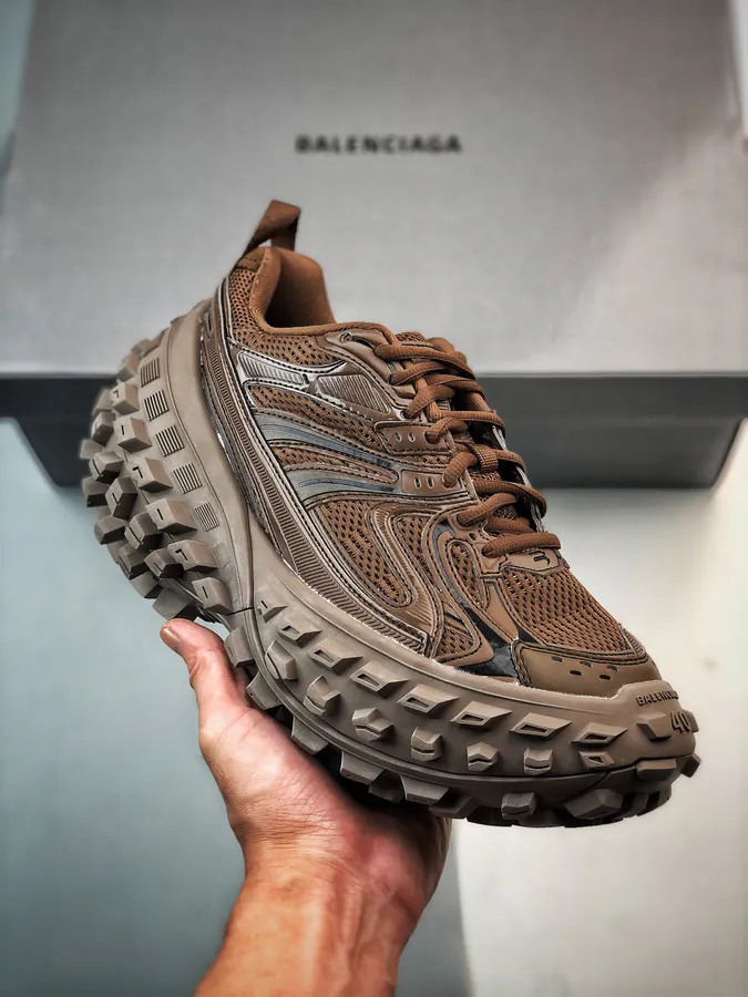 Balenciaga Defender Rubber Platform Sneakers