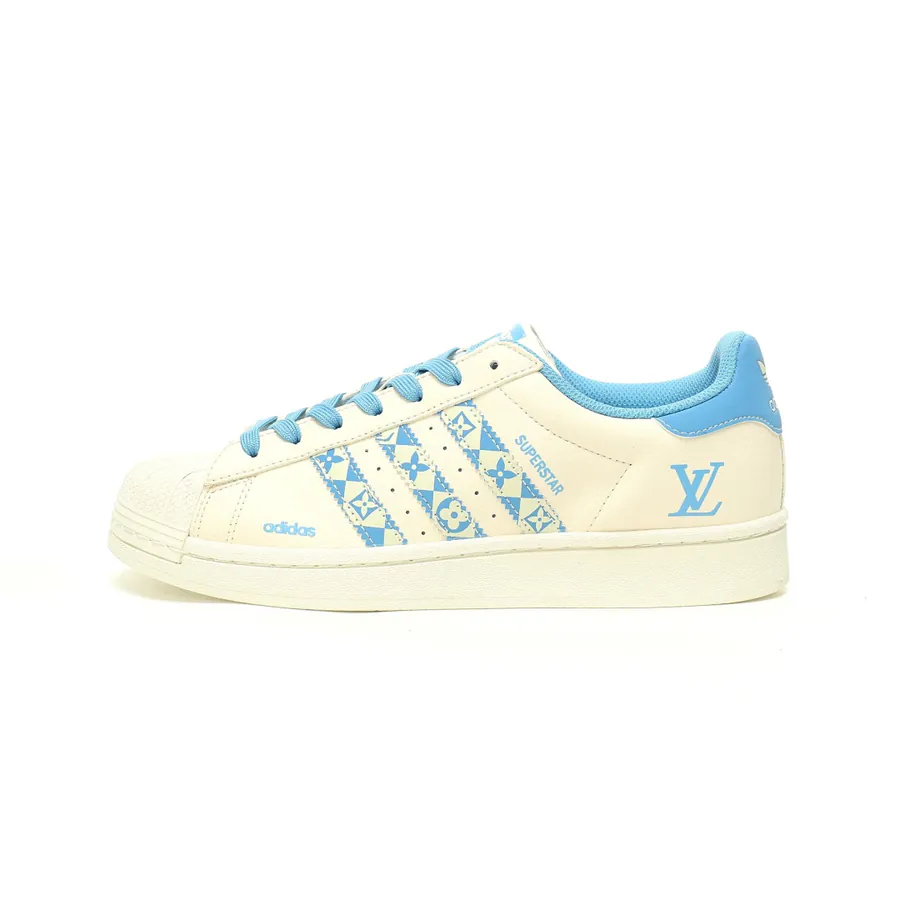 Louis Vuitton x Originals Superstar Monogram Classic Shell Toe Low Sneakers