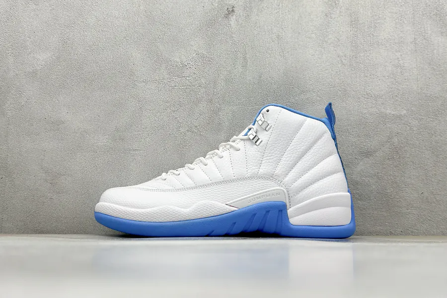Air Jordan 12 Retro White University Blue