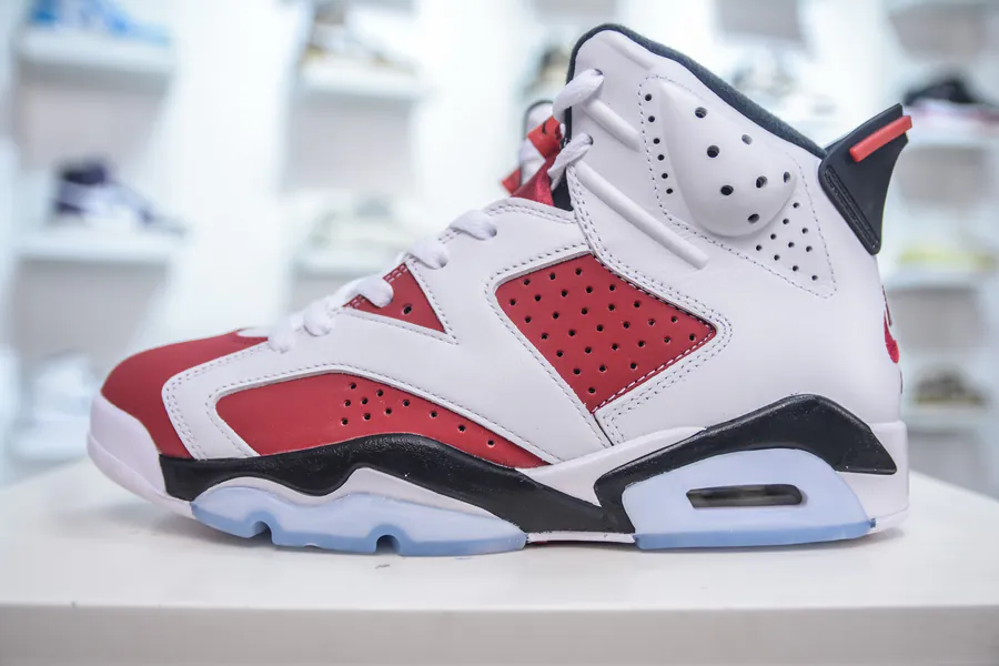 KK Version Air 6 Retro Carmine Basketball Shoes