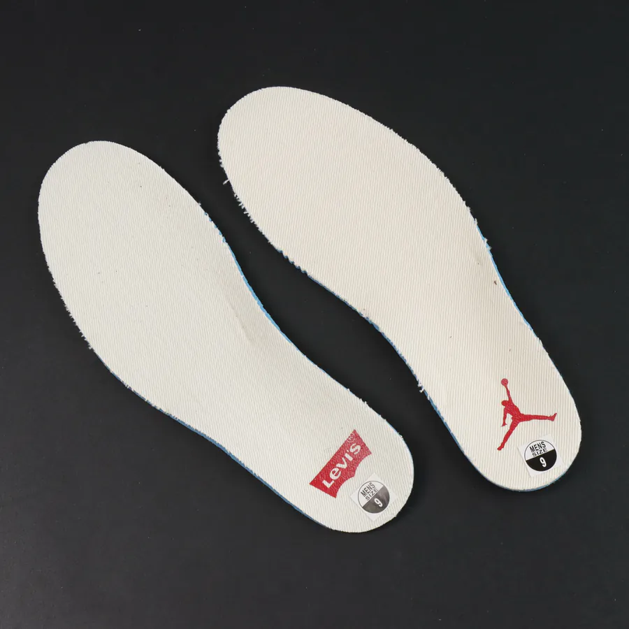 Air Jordan 4 Levis White (Levis Tag) S2 Original Production