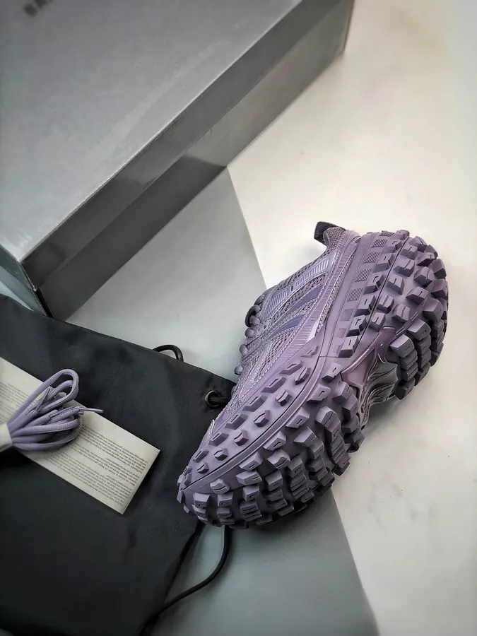 Balenciaga Defender Rubber Platform Sneakers