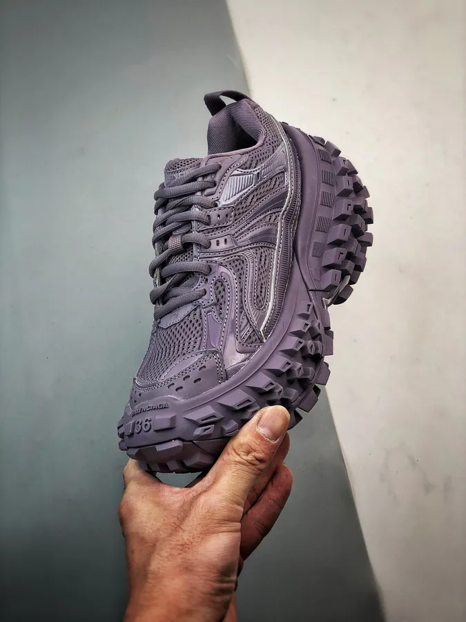 Balenciaga Defender Rubber Platform Sneakers