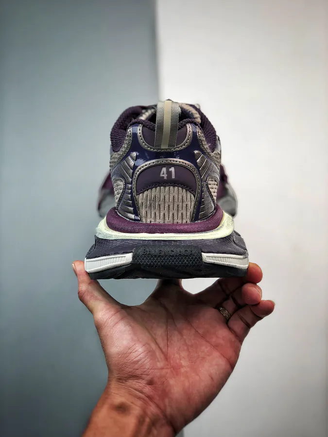 Balenciaga Sneakers 3XL Silver Brown Purple
