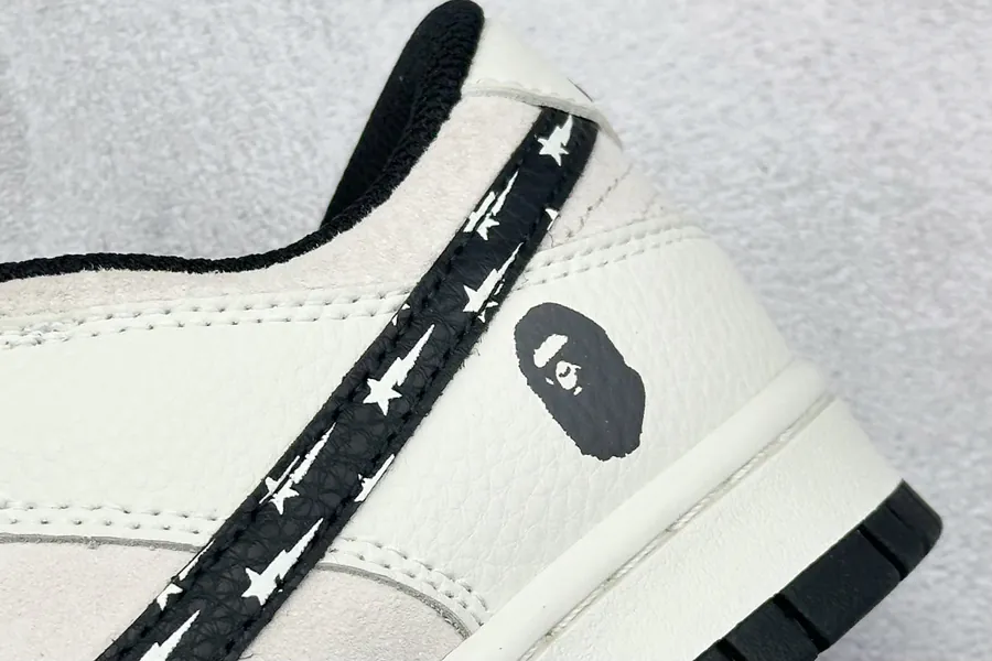 OG Version XC Nike SB Dunk Low BAPE Collaboration Star Print Black Swoosh