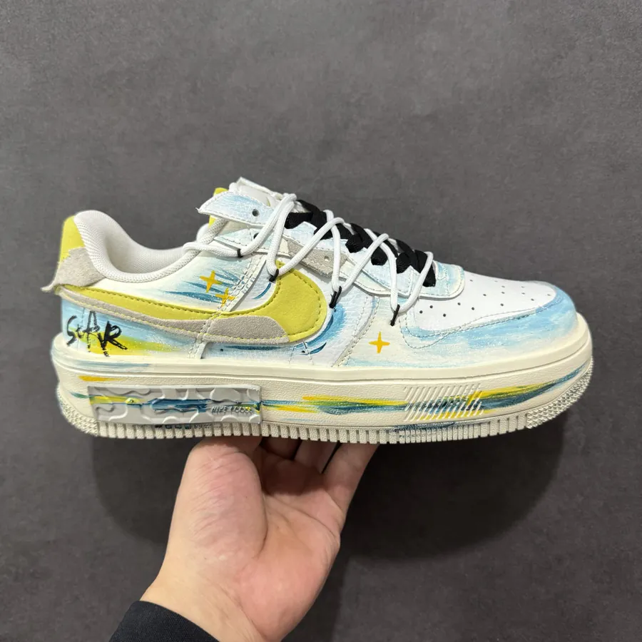 Nike Air Force 107 Low Y B Stars Canvas Sneaker
