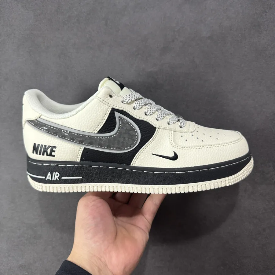 Nike Air Force 107 Low Double Layered Black and White, Limited Edition