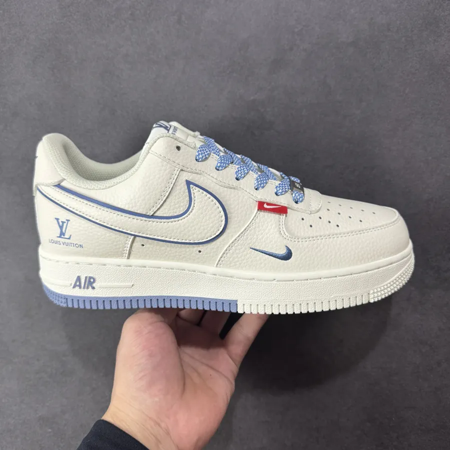 Louis Vuitton x Nk Air Force 1’07 Custom Color Sneaker