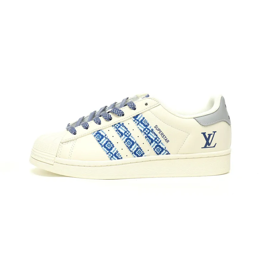 Louis Vuitton x Originals Superstar Monogram Classic Shell Head Low Sneaker