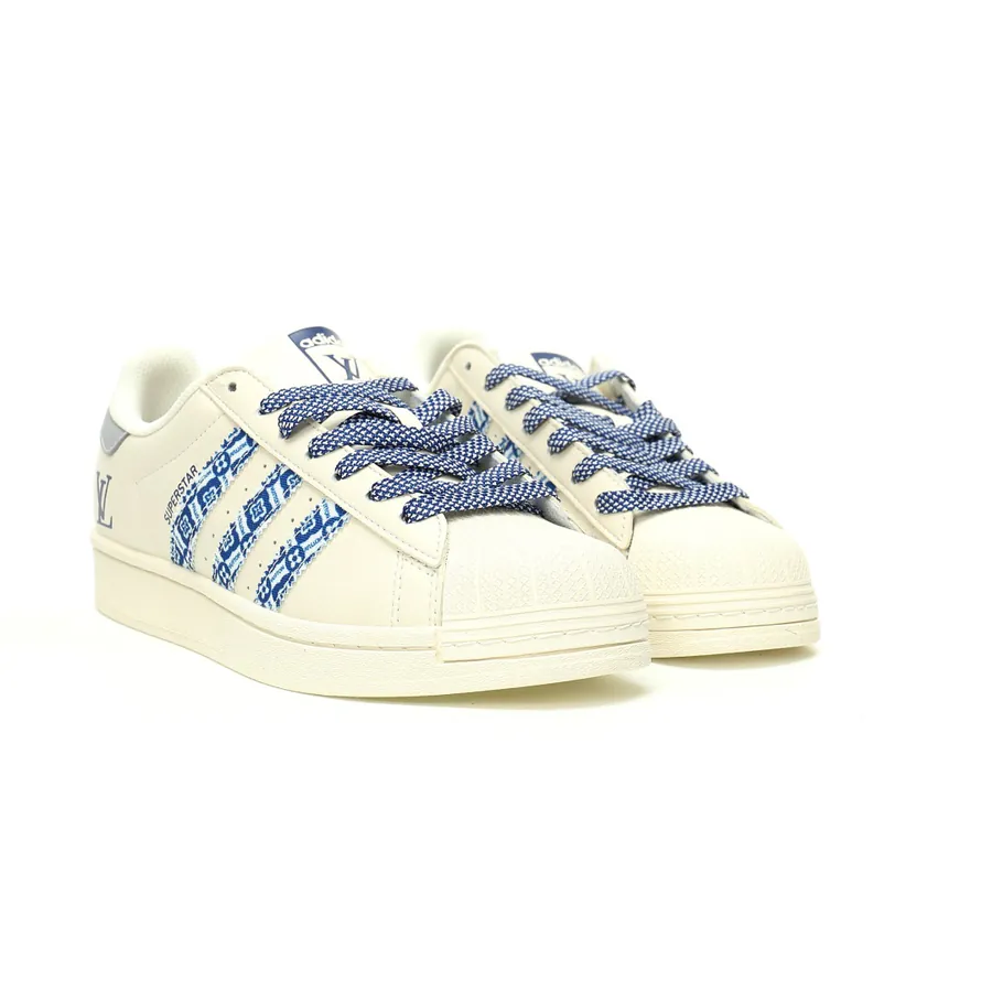 Louis Vuitton x Originals Superstar Monogram Classic Shell Head Low Sneaker