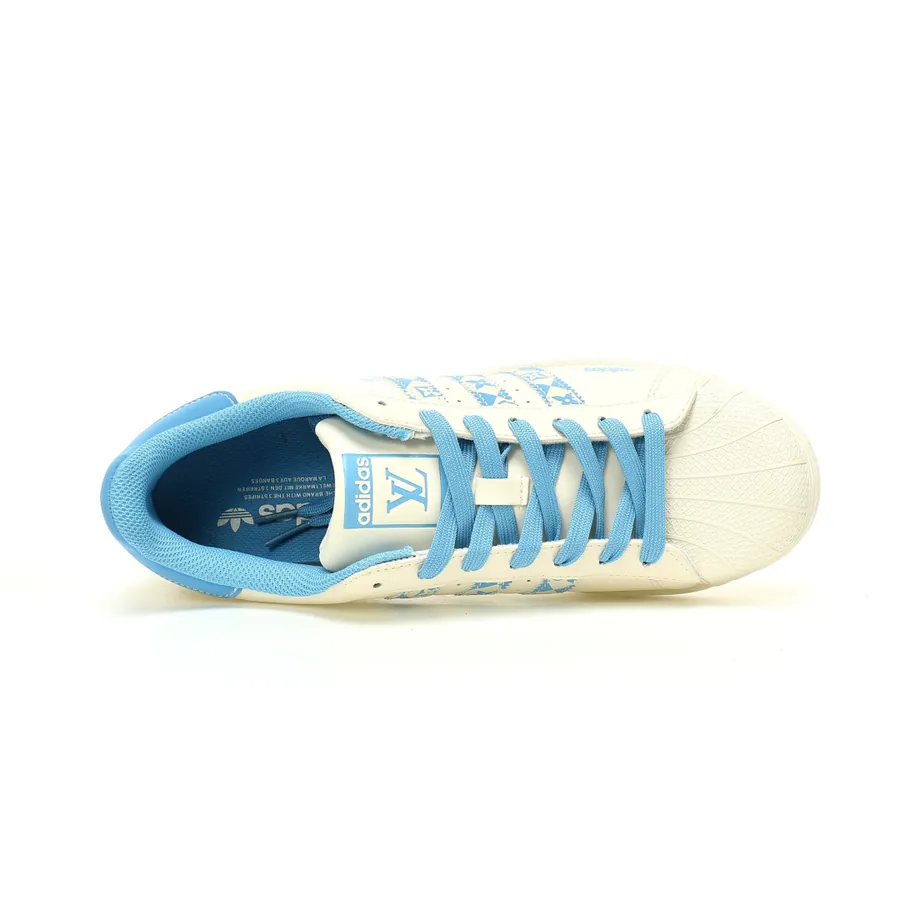 Louis Vuitton x Originals Superstar Monogram Classic Shell Toe Low Sneakers