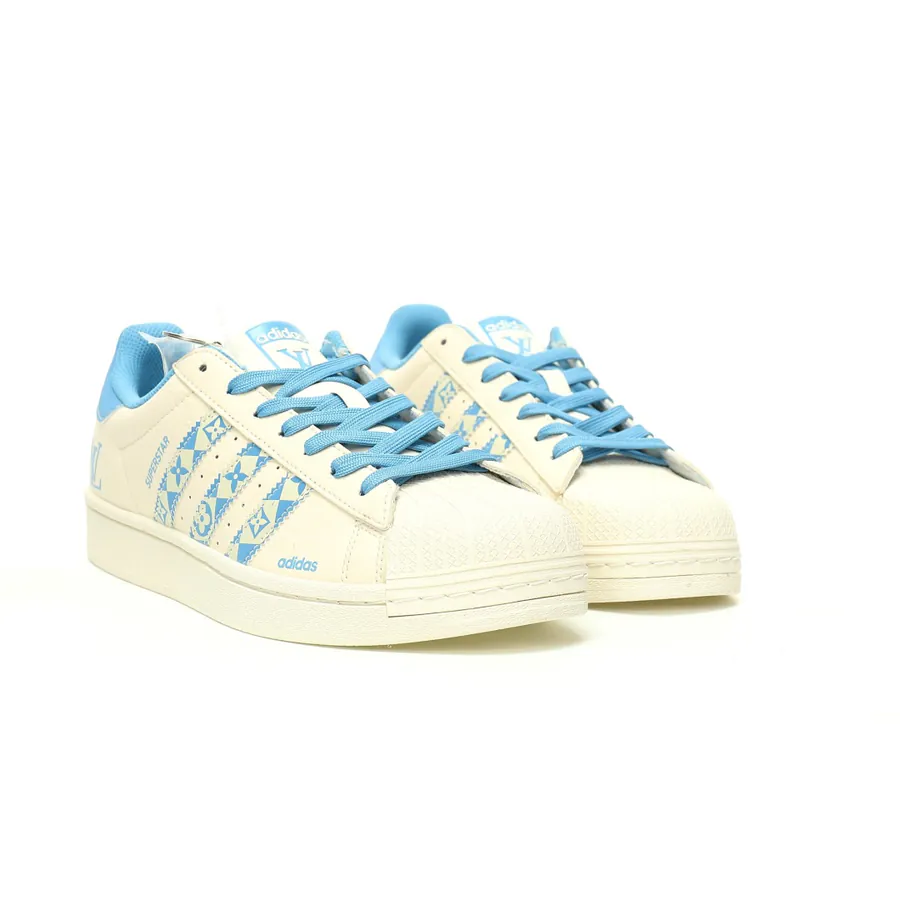 Louis Vuitton x Originals Superstar Monogram Classic Shell Toe Low Sneakers
