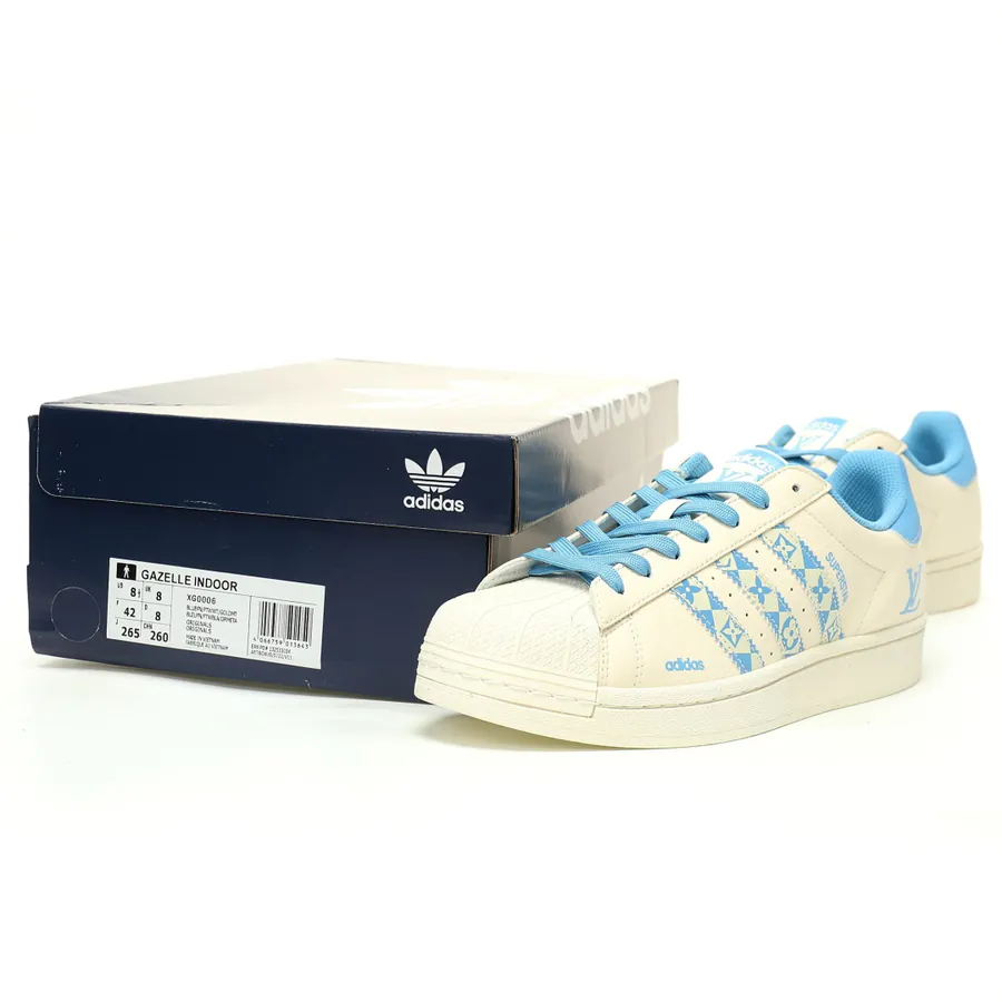 Louis Vuitton x Originals Superstar Monogram Classic Shell Toe Low Sneakers