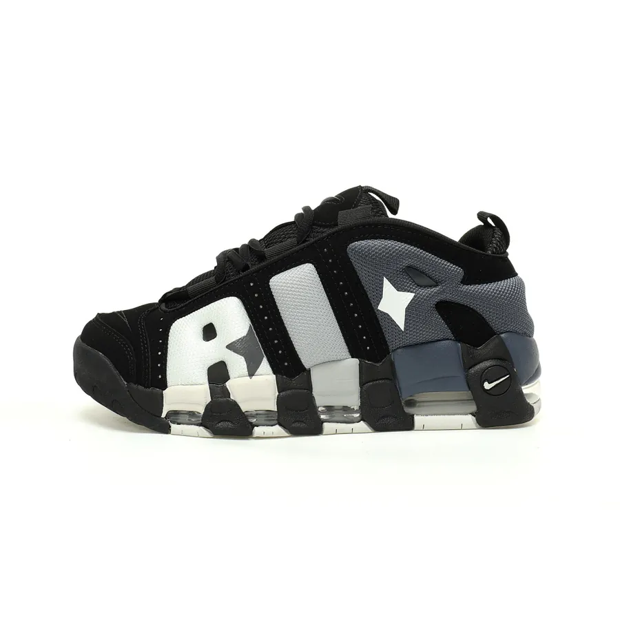 【NK】Air More Uptempo Low Dark Grey Light Crimson