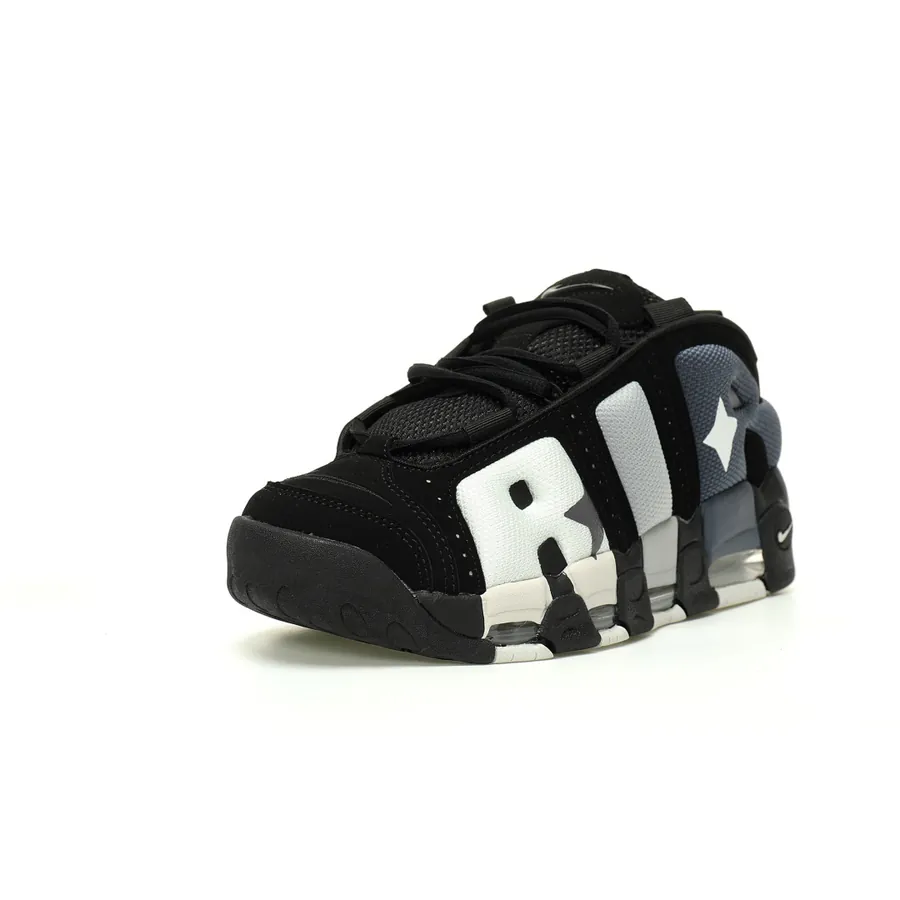 【NK】Air More Uptempo Low Dark Grey Light Crimson