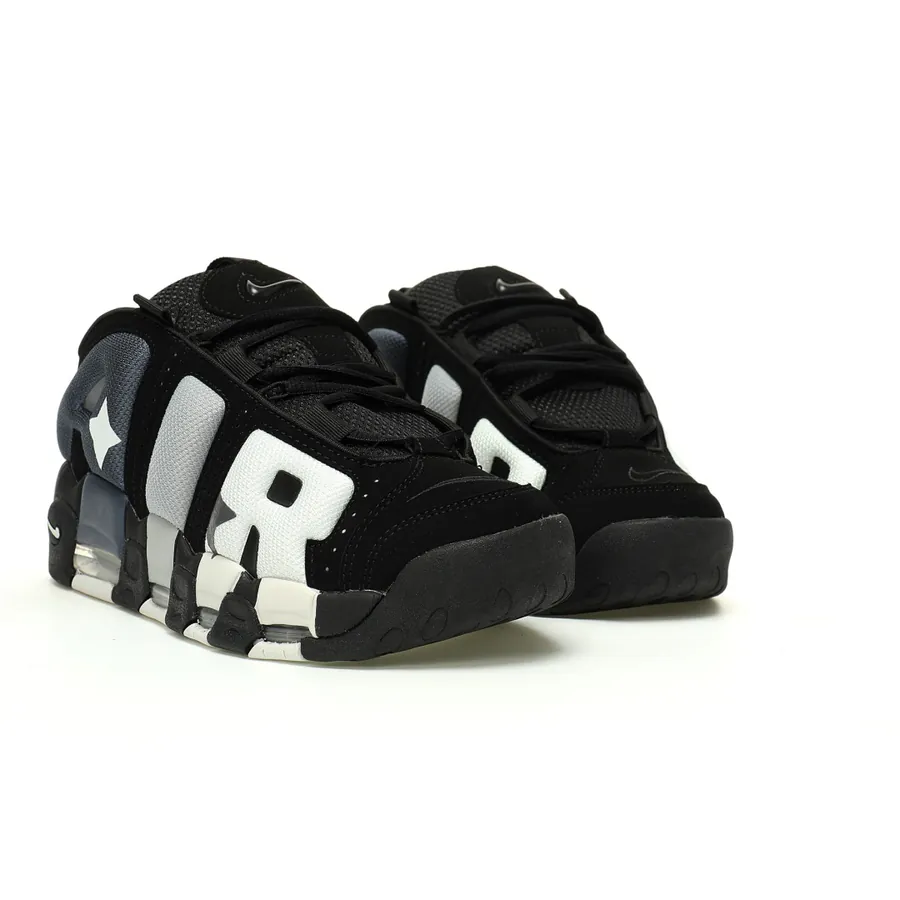 【NK】Air More Uptempo Low Dark Grey Light Crimson