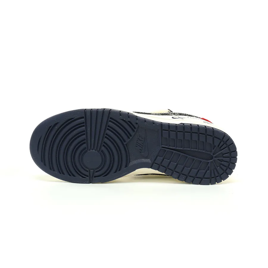 Louis Vuitton x SB Dunk Low Lot Monogram Creative Custom Color Sneaker