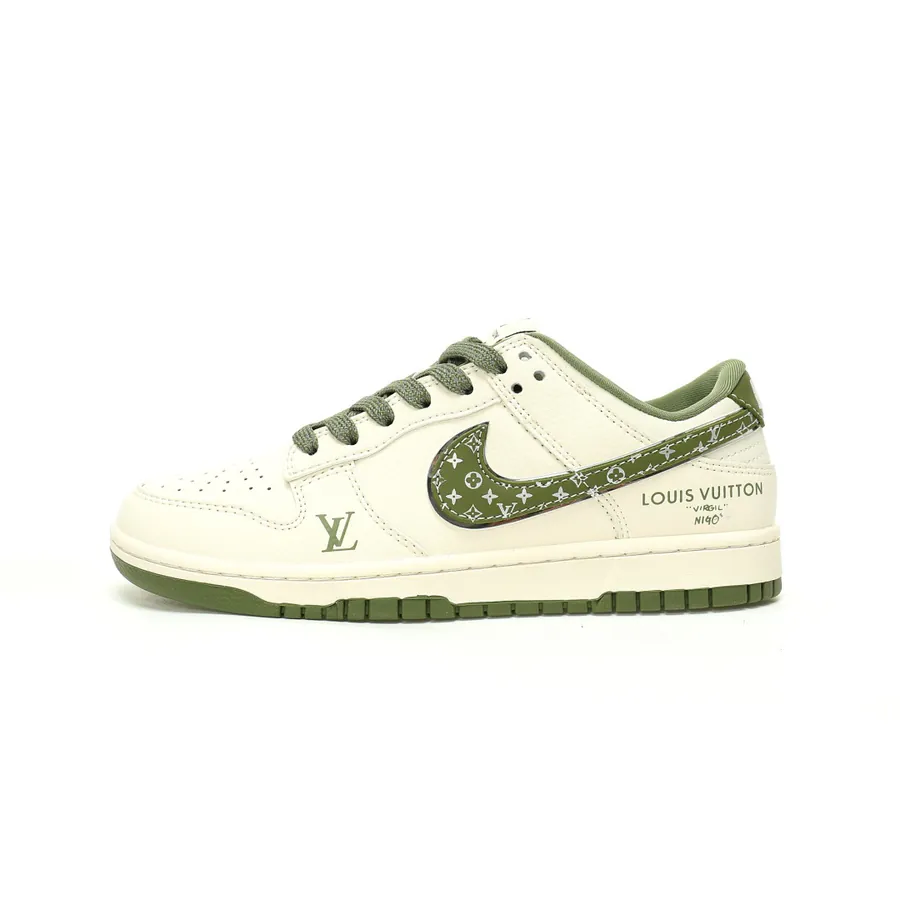 Louis Vuitton x SB Dunk Low Monogram Narrow Toe Design