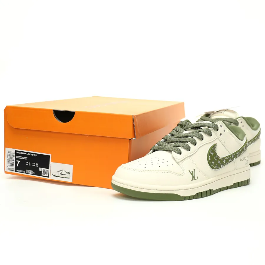 Louis Vuitton x SB Dunk Low Monogram Narrow Toe Design