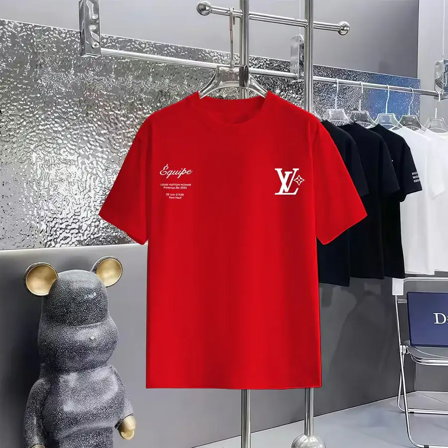 LOUIS VUITTON Letter Logo Print T Shirt