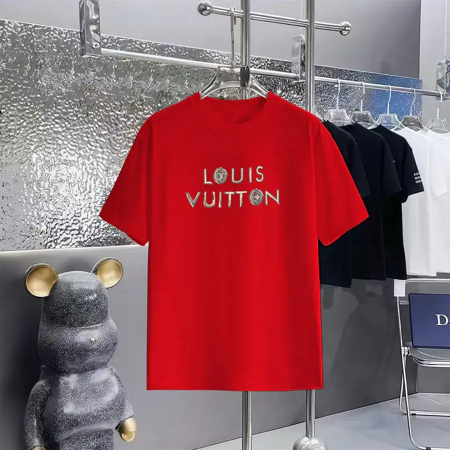 LOUIS VUITTON Letter Logo Print T Shirt 160 Version