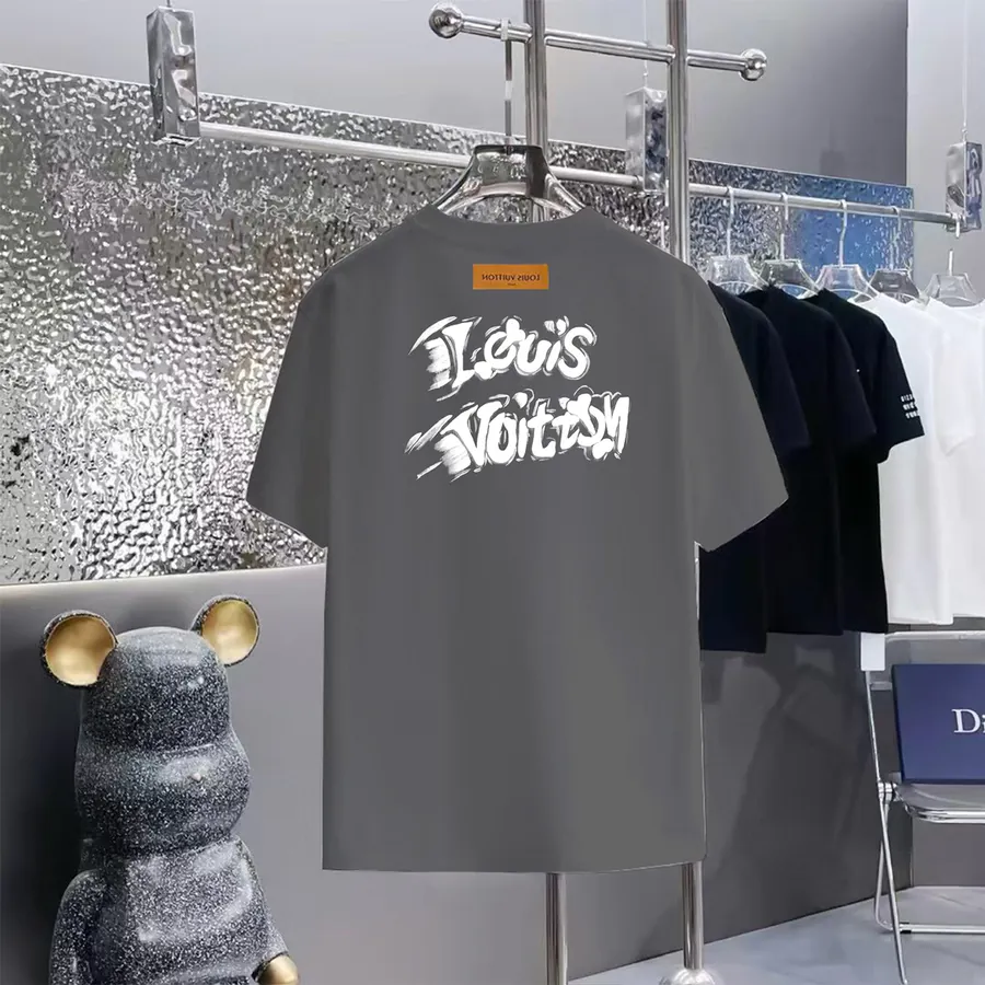 LOUIS VUITTON Letter Logo Print T Shirt