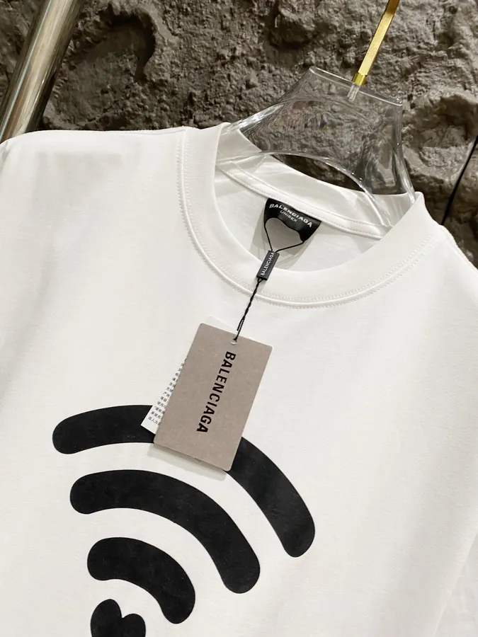 BALENCIAGA Paris 2024 Limited Edition Oversized Loose Fit Short Sleeve T Shirt