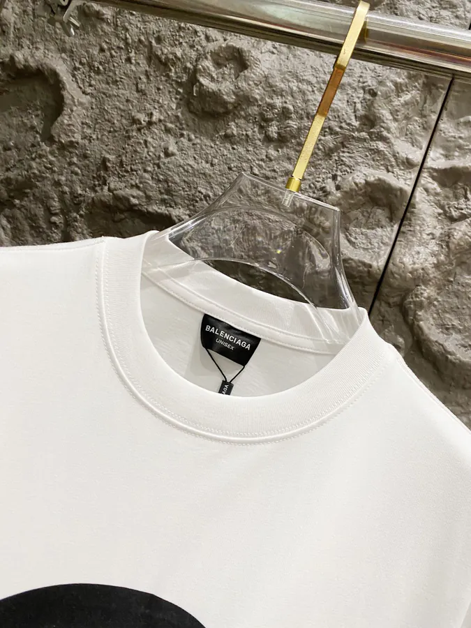 BALENCIAGA Paris 2024 Limited Edition Oversized Loose Fit Short Sleeve T Shirt