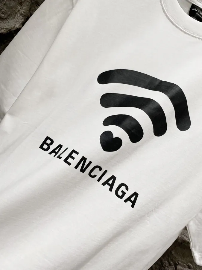 BALENCIAGA Paris 2024 Limited Edition Oversized Loose Fit Short Sleeve T Shirt